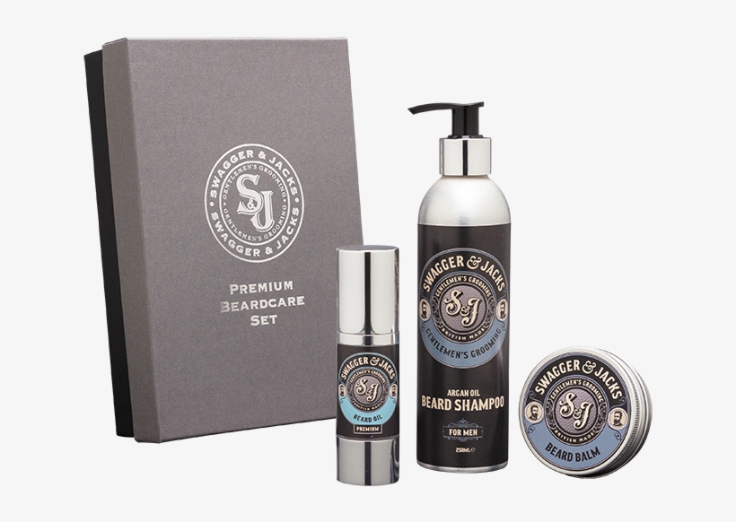Swagger & Jacks Premium Beardcare Gift Box Set - Swagger & Jacks Classic Beardcare Set, transparent png #3231645