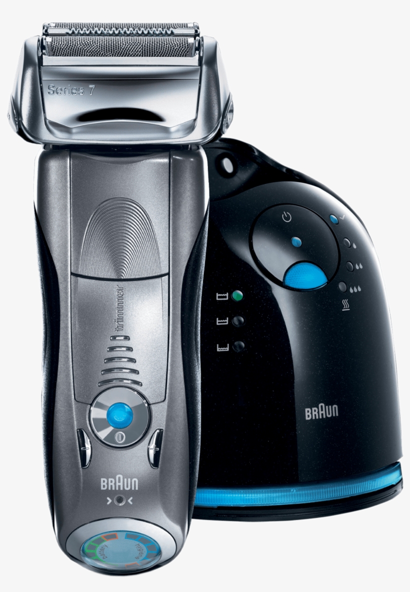 Braun Series 7-790cc Pulsonic Men's Shaving System, transparent png #3231764
