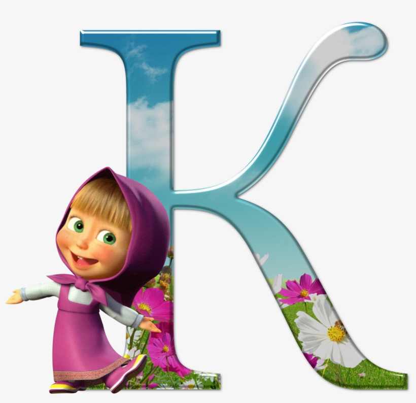 Maya, Masha And The Bear, Monograms, Paw Patrol, Letter - Masha E O Urso Casinha Para Imprimir, transparent png #3231850