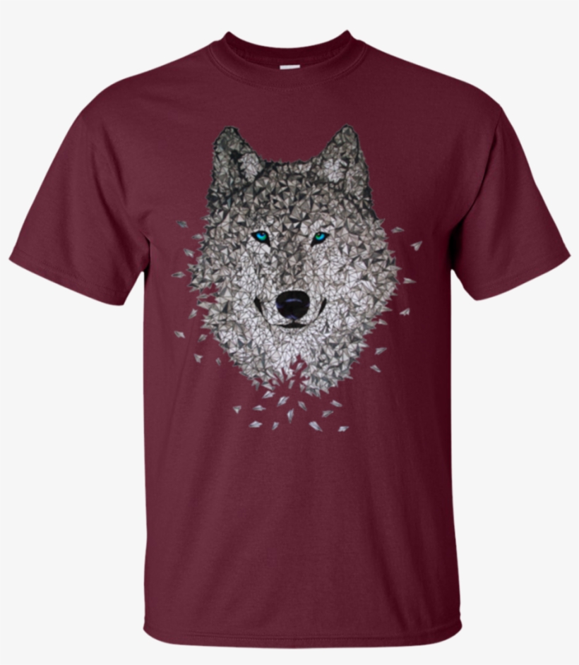 Vector Wolf T Shirt Gildan Ultra Cotton T-shirt - Shirt, transparent png #3232040