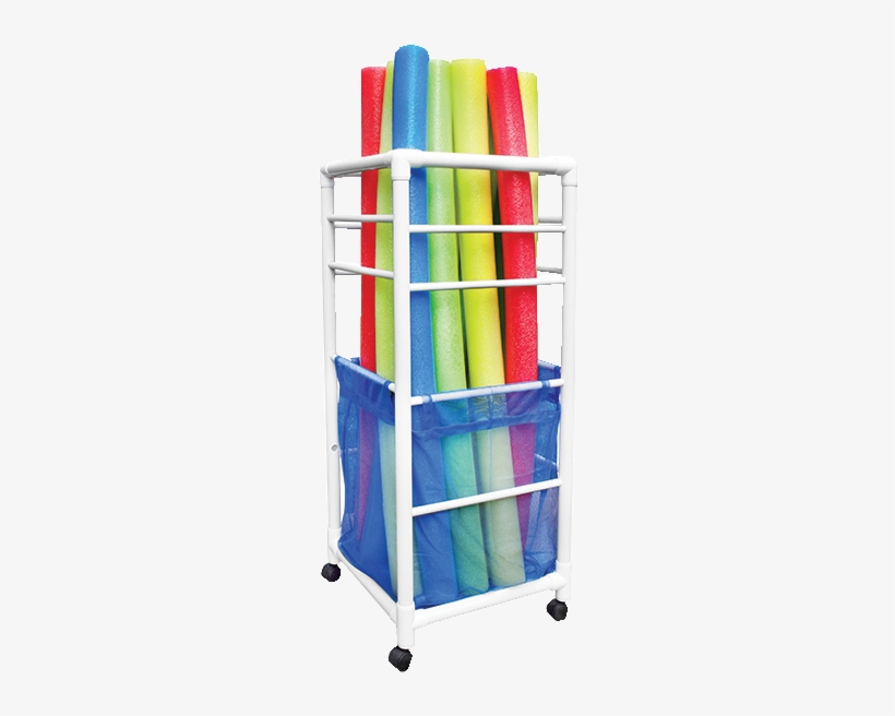 pool noodle storage bin