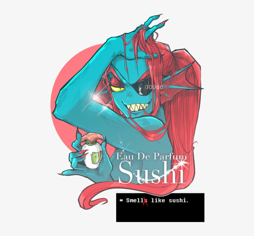 8 Eau De Parfun Su * Snell* Like Sushi - Undertale Sexy, transparent png #3232520
