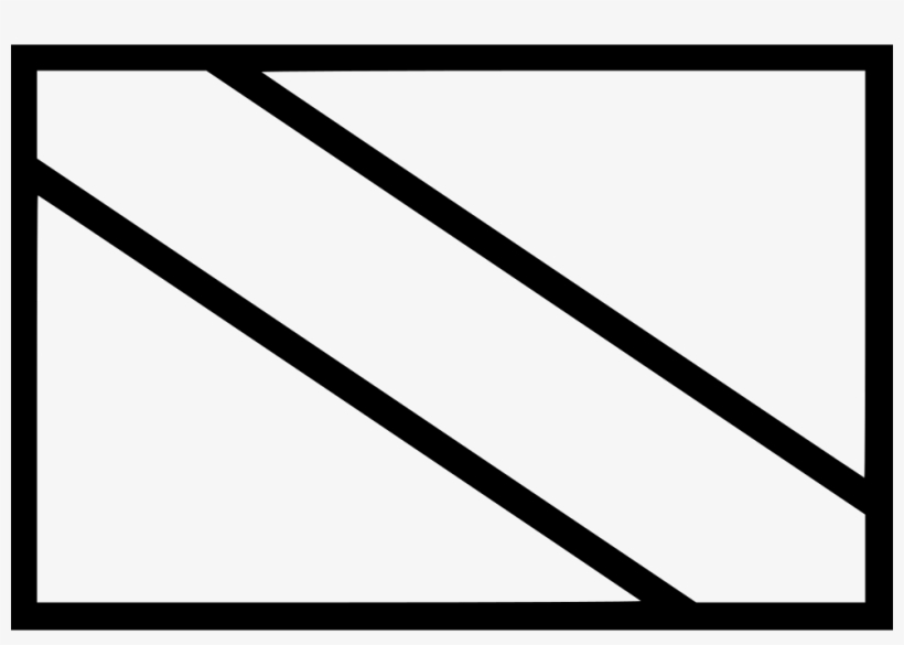 Trinidad Tobago Flag - Monochrome, transparent png #3232550