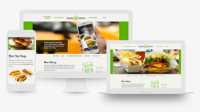 Projects That Studiolabs Completed For Shake Shack - Website, transparent png #3232825