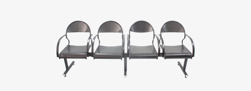 4 Seater Perforated Visitor Sofa - Perforated Metal, transparent png #3233029