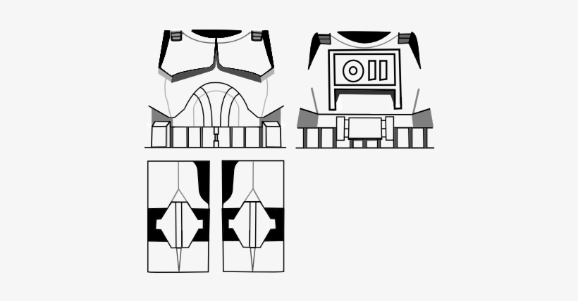 Lego Clone Trooper Decal, transparent png #3233101