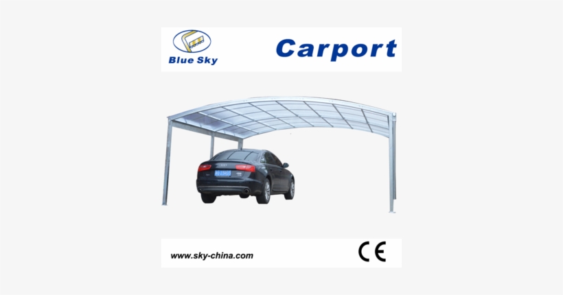 Basic 1 Car Metal Carport 12' X 21' X 5' - Moddern Carports For Sale, transparent png #3233310