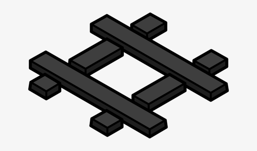 Railroad Crossing - Slope, transparent png #3233407