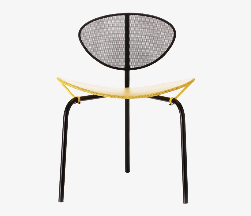 Mg Nagasaki Chair By Mathieu Mategot, Three Legged - Mathieu Matégot Nagasaki Chair, transparent png #3233648
