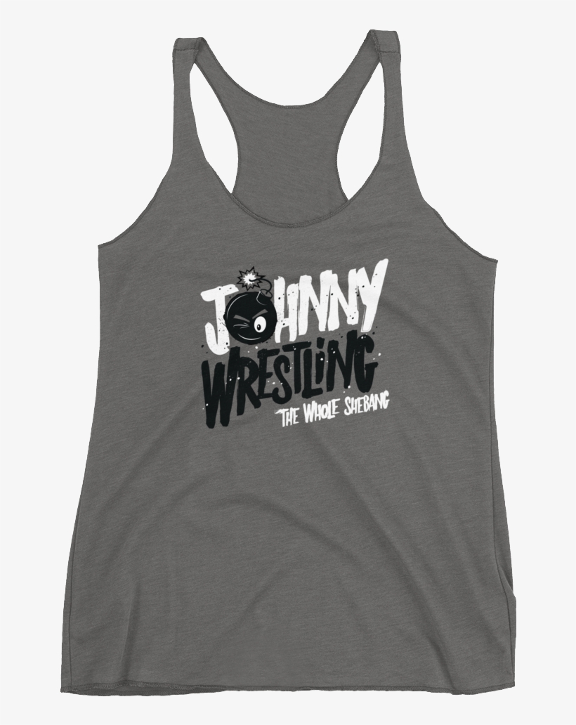 Johnny Gargano "johnny Wrestling" Women's Racerback - Wwe Nxt Johnny Gargano Johnny Wrestling The Whole Shebang, transparent png #3233830