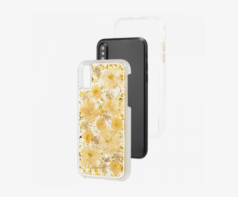 Iphone X Karat Petals Case - Case-mate Karat Petals Cover For Iphone X - White, transparent png #3234154