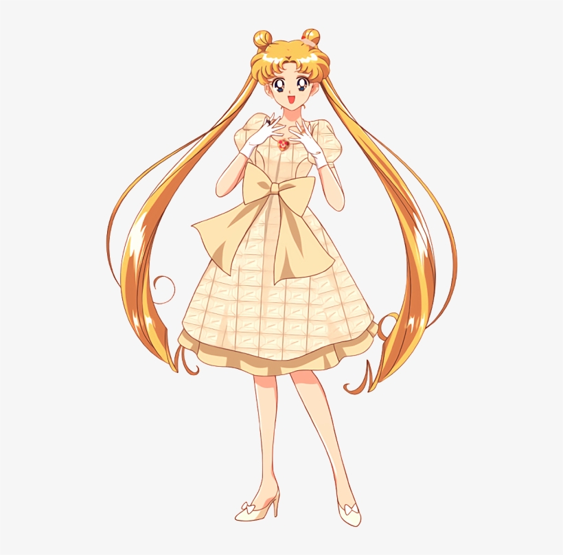 Sailor Moon Wallpaper Entitled Tsukino Usagi - Thuỷ Thủ Mặt Trăng Usagi, transparent png #3234568