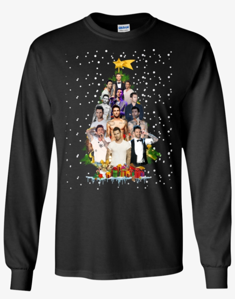 Adam Levine Christmas Tree Shirt - She Lived Happily Ever After Disney Cats, transparent png #3234589