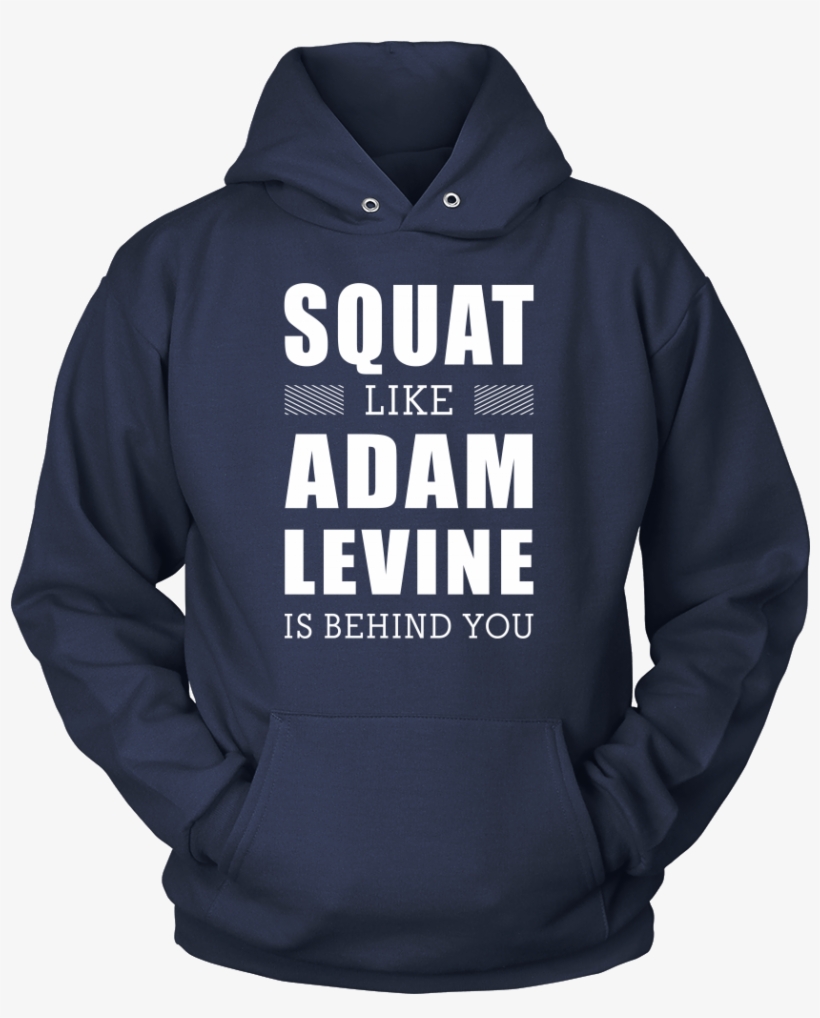 Squat Like Adam Levine Is Behind You Tanks & Hoodies - T Shirt Autism Design, transparent png #3235028
