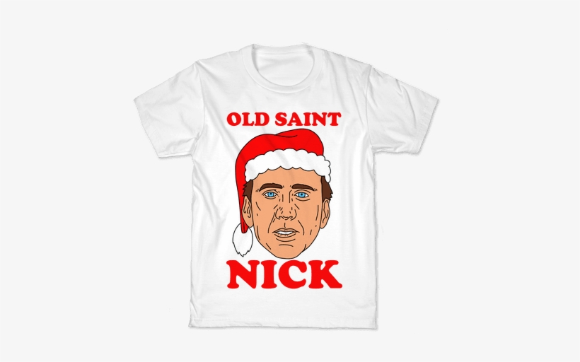 Old Saint Nick Kids T-shirt - Somethin Bout A Truck Shirt, transparent png #3235100