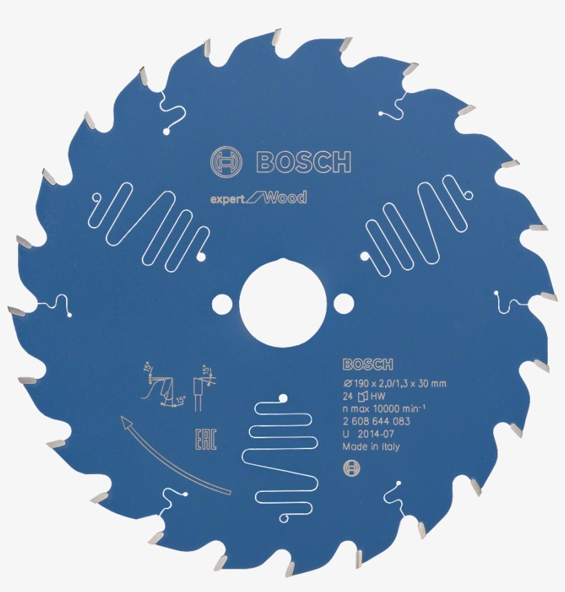 Expert For Wood Circular Saw Blades - Bosch Expert For Wood, transparent png #3235320