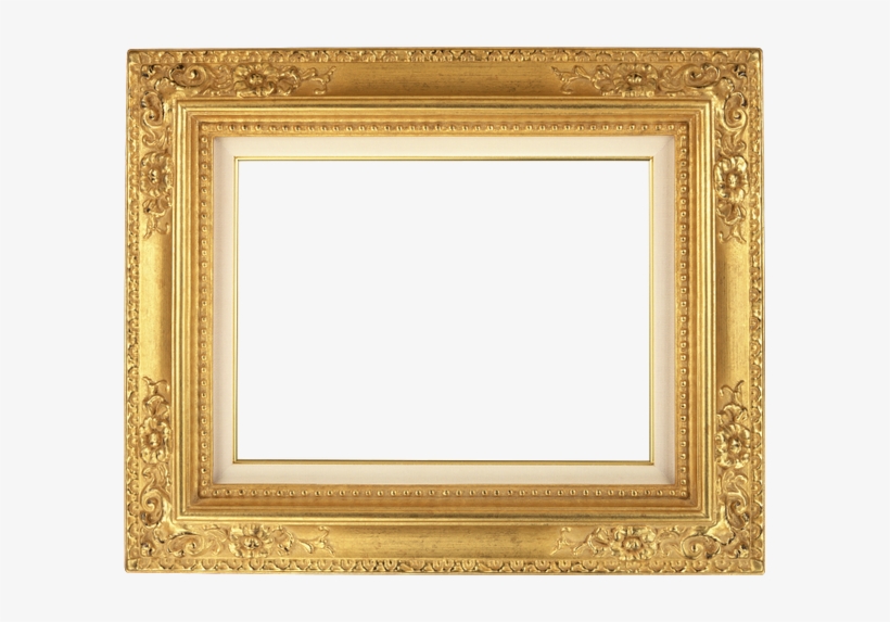 Рамка Для Картины, Винтажная Рамка, Picture Frame, - Gold Picture Frame Illustration, transparent png #3235343