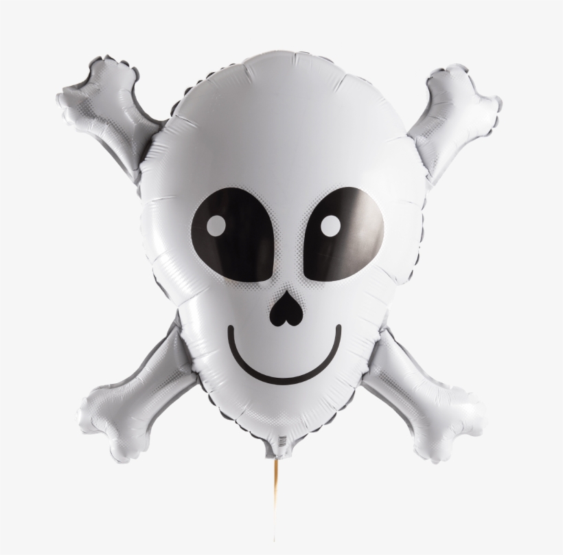 Skull And Cross Bones - Cartoon, transparent png #3235364