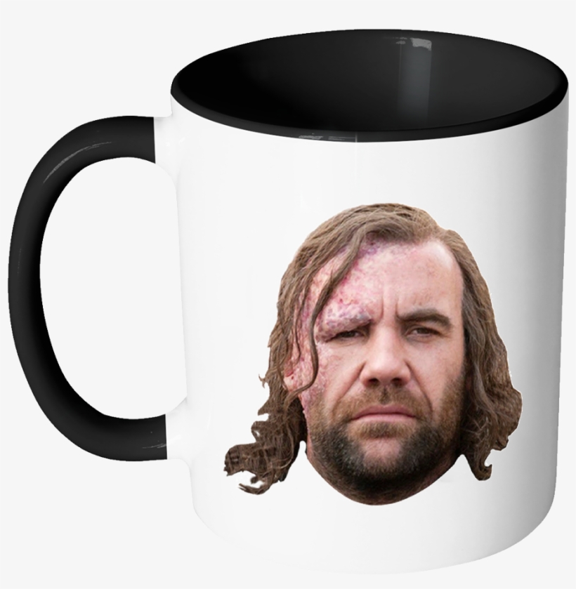 Ron Swanson Mean Mug Coffee Png Adam Levine Mug - Hound Game Of Thrones, transparent png #3235392