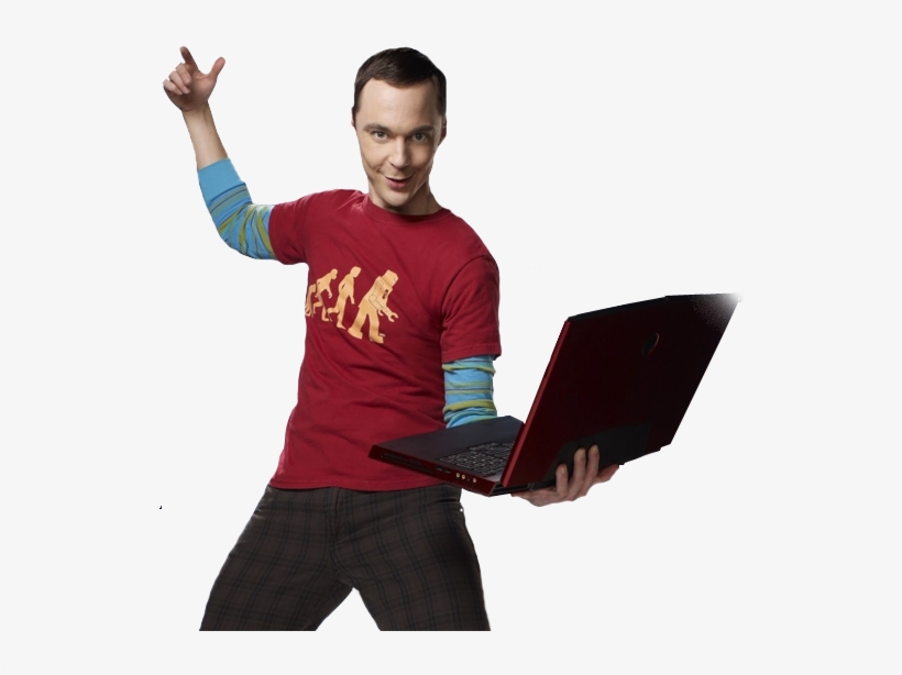 Sheldon Cooper Render By Hisamishima-d5340dm Copy - Sheldon Big Bang Theory Png, transparent png #3235421