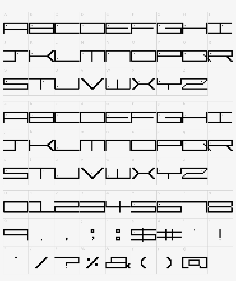 Pixel Star Font - Font, transparent png #3235551