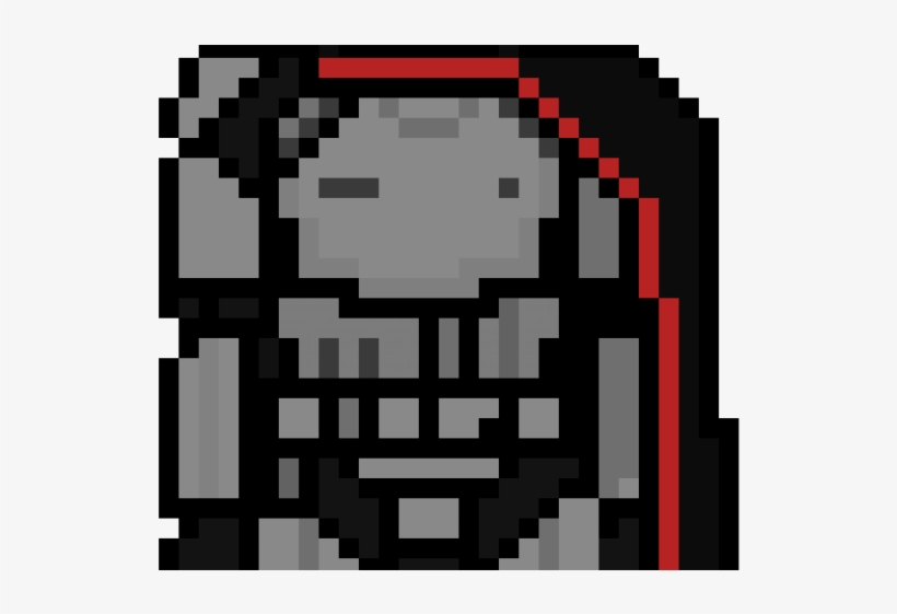 Pixel Clipart Star War - Minecraft Pixel Art Captain Phasma, transparent png #3235607