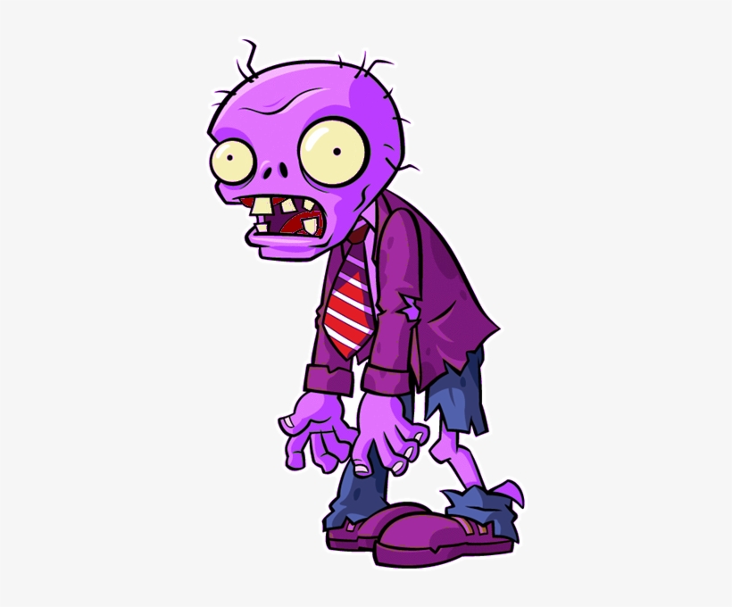 Head Zombie V4 - Zombies De Plants Vs Zombies, transparent png #3235829