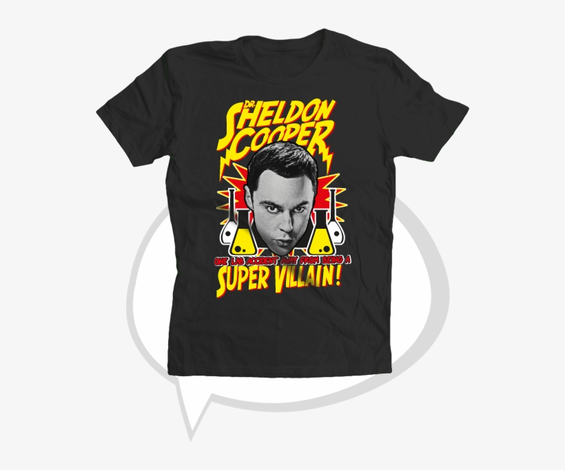 Sheldon Cooper Super Villain, transparent png #3235996