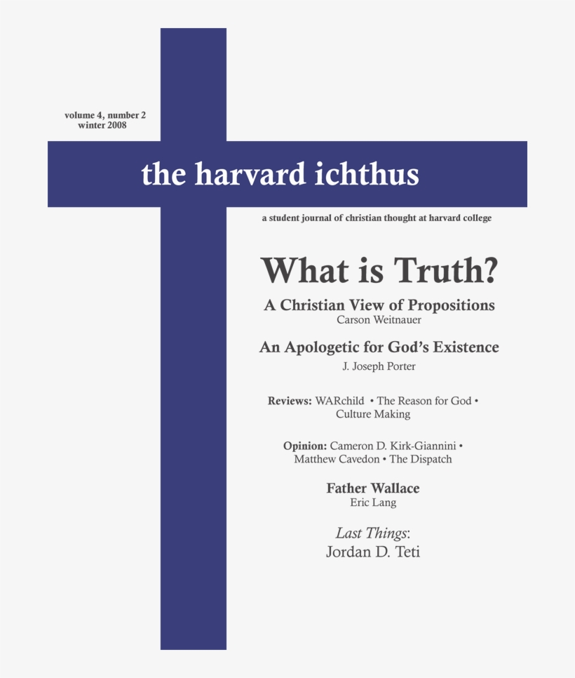 Please Click Here For A Pdf Version Of This Issue - The Harvard Ichthus, transparent png #3236082