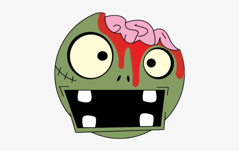 Active Zombie Activezombie Twitter - Cartoon Zombie Head Png, transparent png #3236172