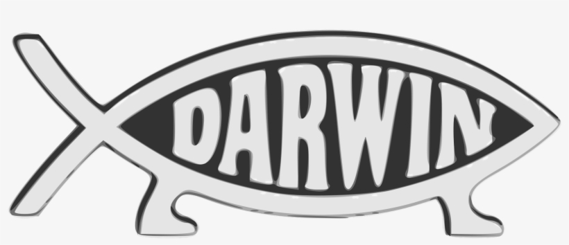 So Long And Thanks For All The Fish - Charles Darwin Bumper Sticker, transparent png #3236249