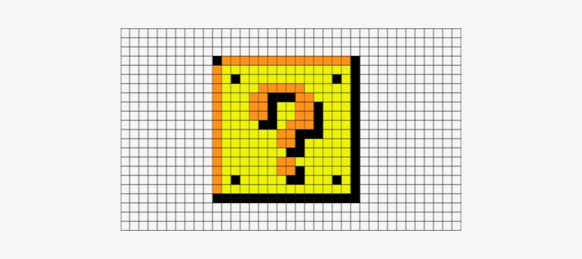 Pixel Coin Block - Mario Coin Block Gif, transparent png #3236378