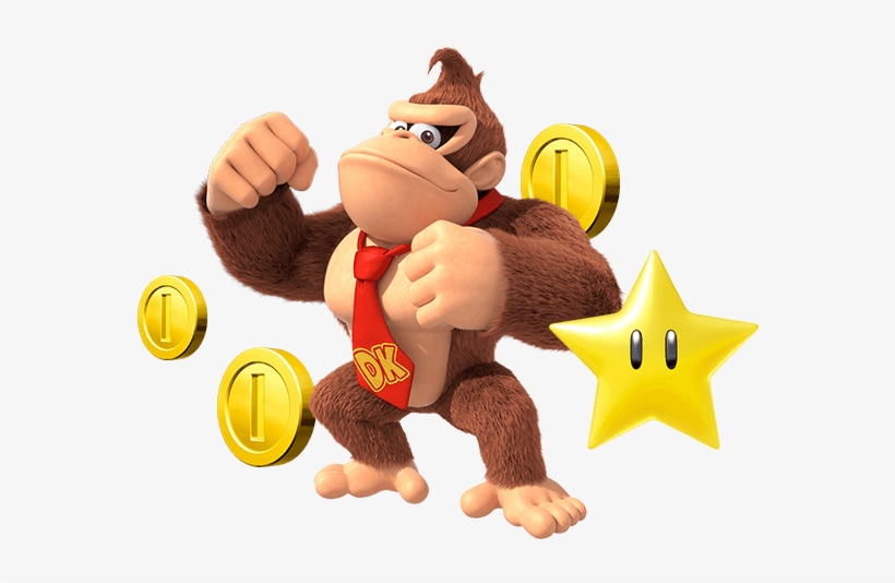 Take Part In Dozens Of Minigames To Gain Coins, And - Super Mario Party Donkey Kong, transparent png #3236588