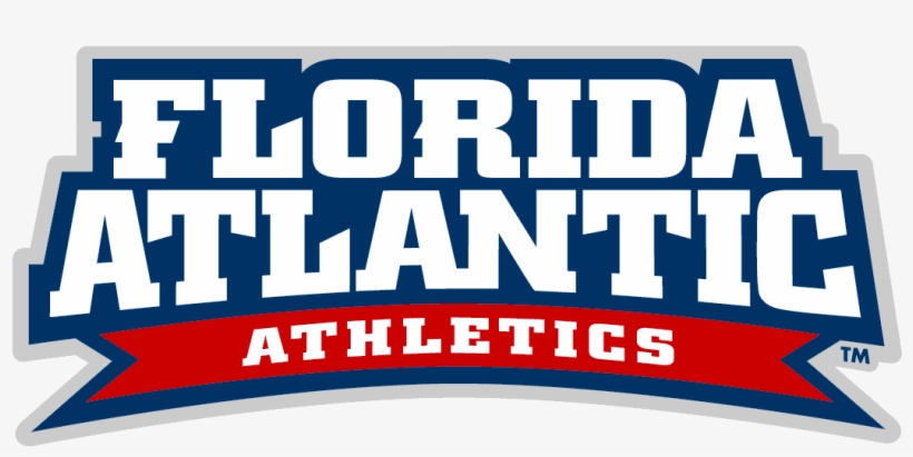 Florida Atlantic Athletics Logo - Florida Atlantic Logo, transparent png #3236704