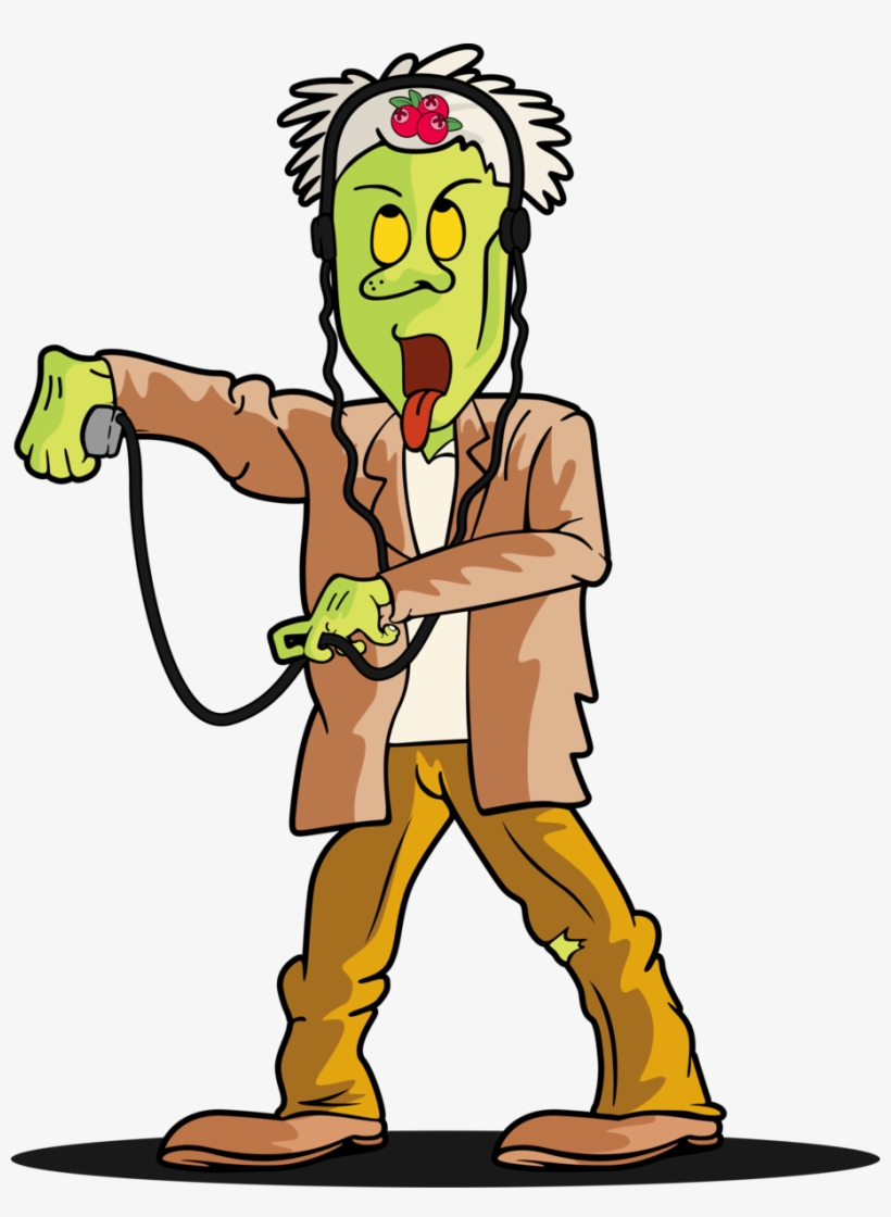 What's In Your Head, Zombie - Cartoon, transparent png #3236773