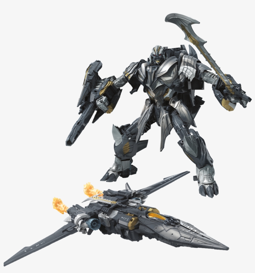 Premier Edition Leader Megatron - Transformers The Last Knight Premier Edition Leader, transparent png #3236878