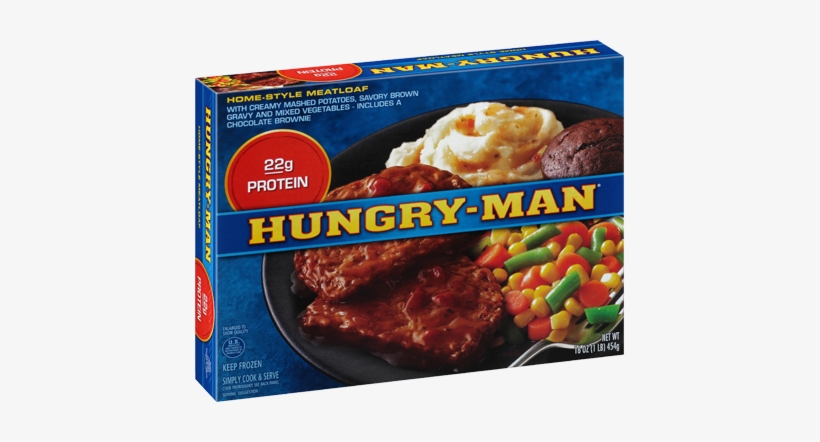 Home-style Meatloaf - Hungry Man Meatloaf, transparent png #3237013
