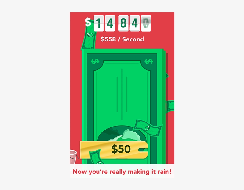 Make It Rain - Make It Rain App, transparent png #3237016