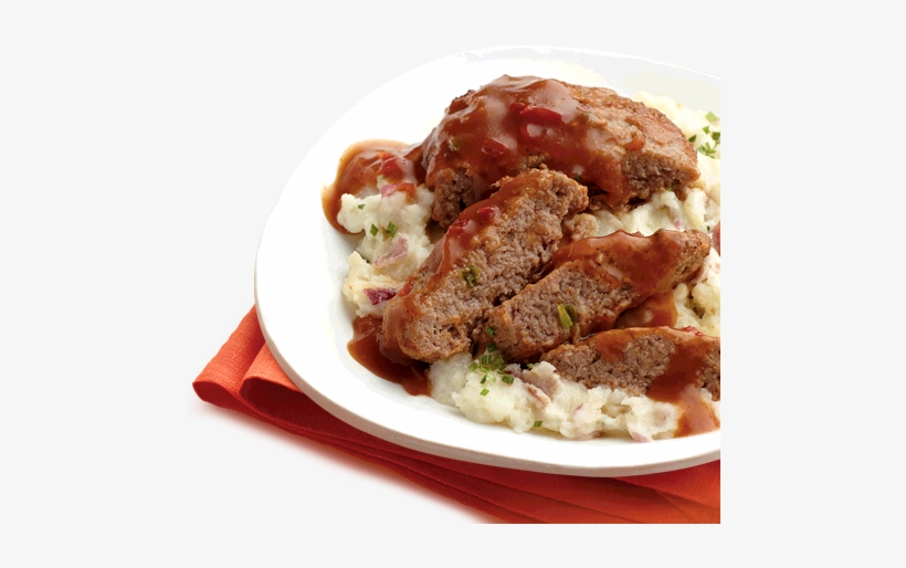 Lean Cuisine Meatloaf And Whipped Potatoes Review - Lean Cuisine Meatloaf With Mashed Potatoes, transparent png #3237033