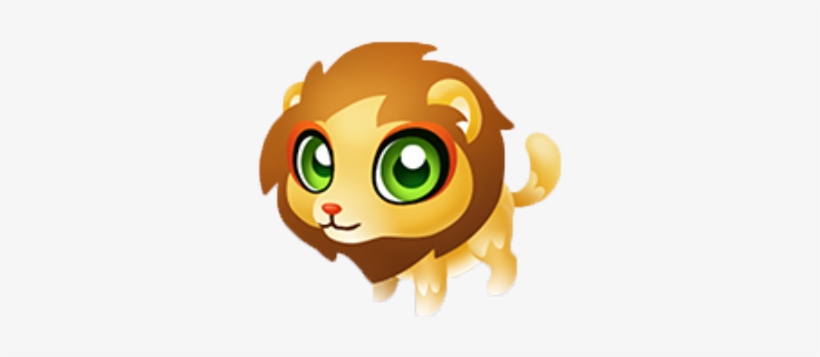 Scaredy Lion Baby - Fantasy Forest Story Cats, transparent png #3237079