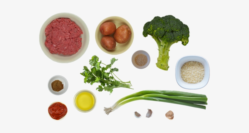 Chili Glazed Meatloaf Ingredients - Broccoli, transparent png #3237177