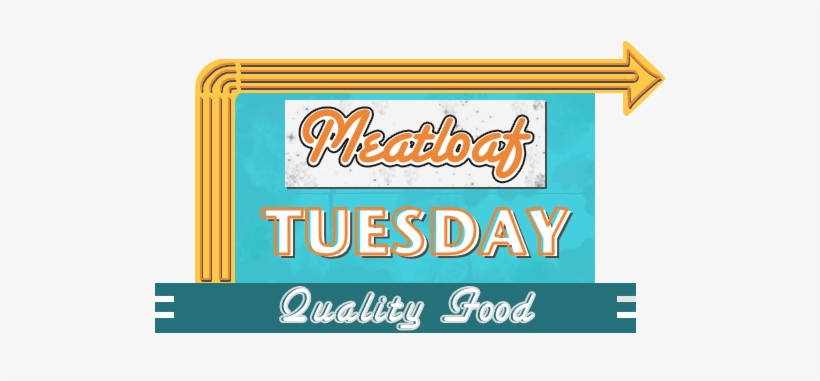 Meatloaf Tuesday - Calligraphy, transparent png #3237550