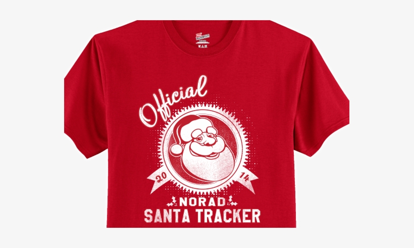 Matthew Mcconaughey And Santa Both Rely On Colorado's - Norad Track Santa Shirt, transparent png #3237769
