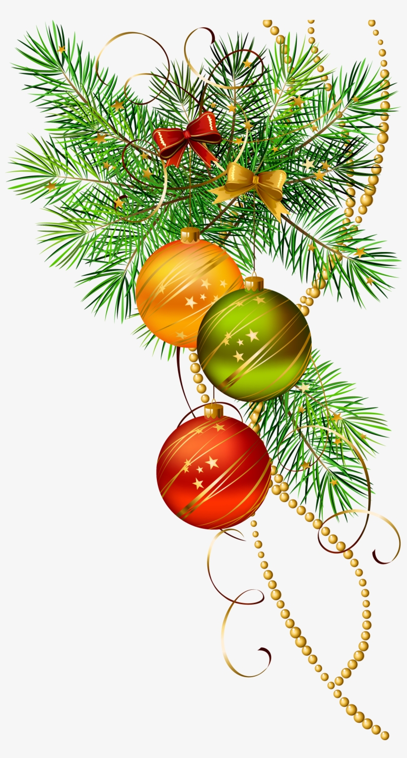 Christmas Balls Clipart, transparent png #3237773