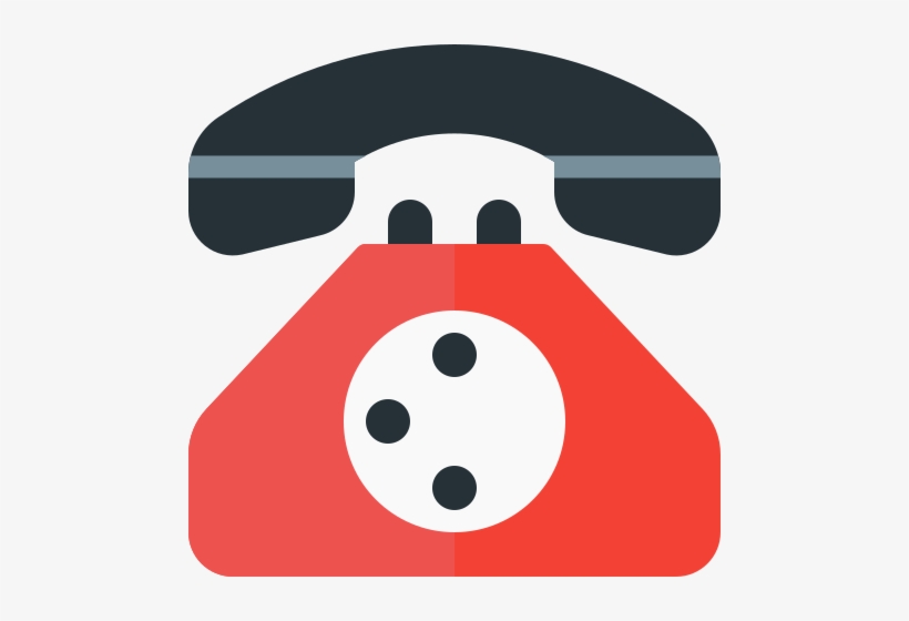 Rotary-phone - Icon Phone Flat Png, transparent png #3238348