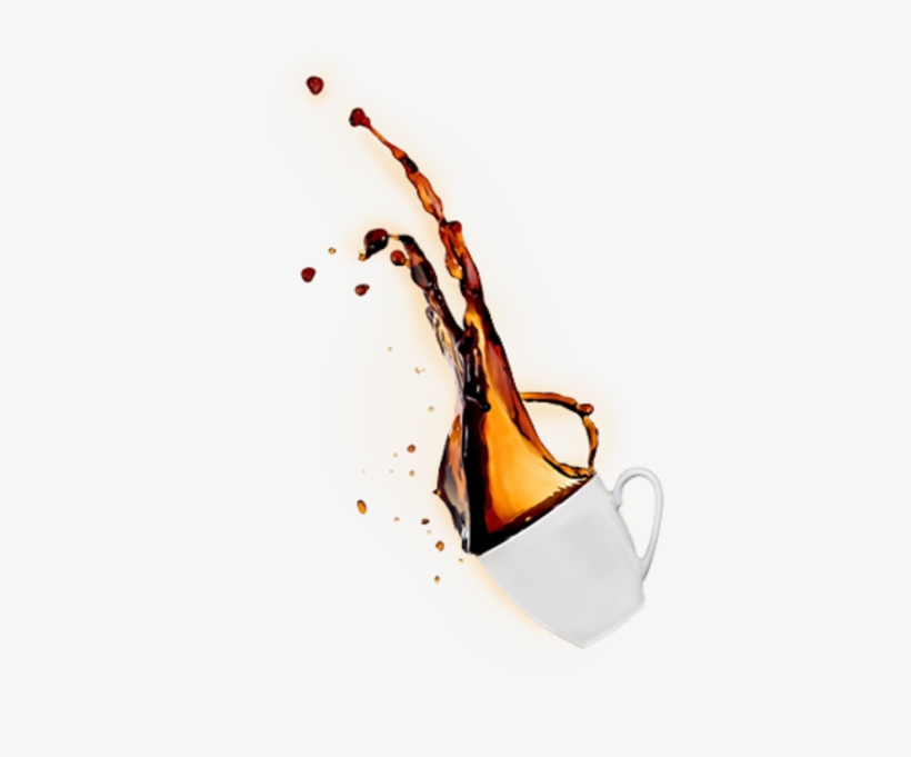 Splash Coffee Cups - Coffee Cup, transparent png #3238608