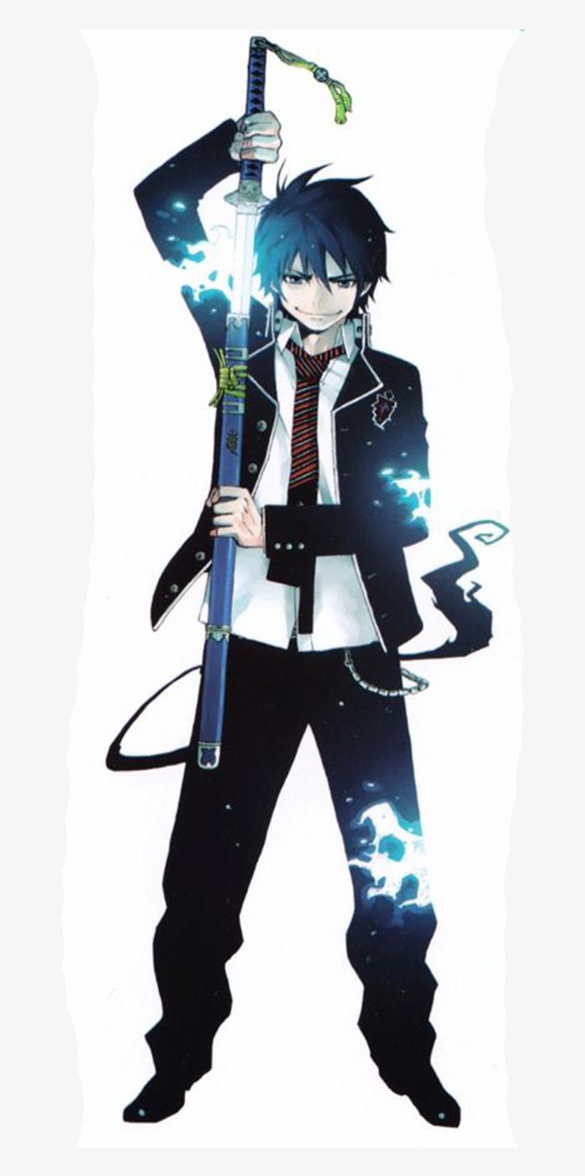 Espada De Satã - Okumura Rin Ao No Exorcist, transparent png #3238642