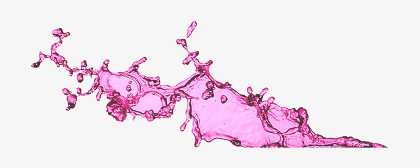 Welcome To Bluburg - Pink Water Splash Png, transparent png #3238729