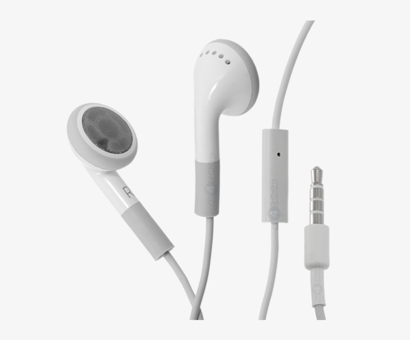 Apple Earphones Stereo Headset With Mic, transparent png #3238767