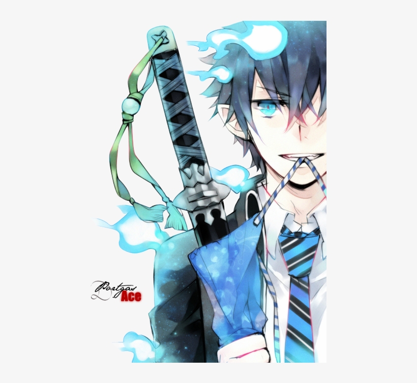Blue Exorcist Rin Okumura Okumura Rin Free Transparent Png Download Pngkey